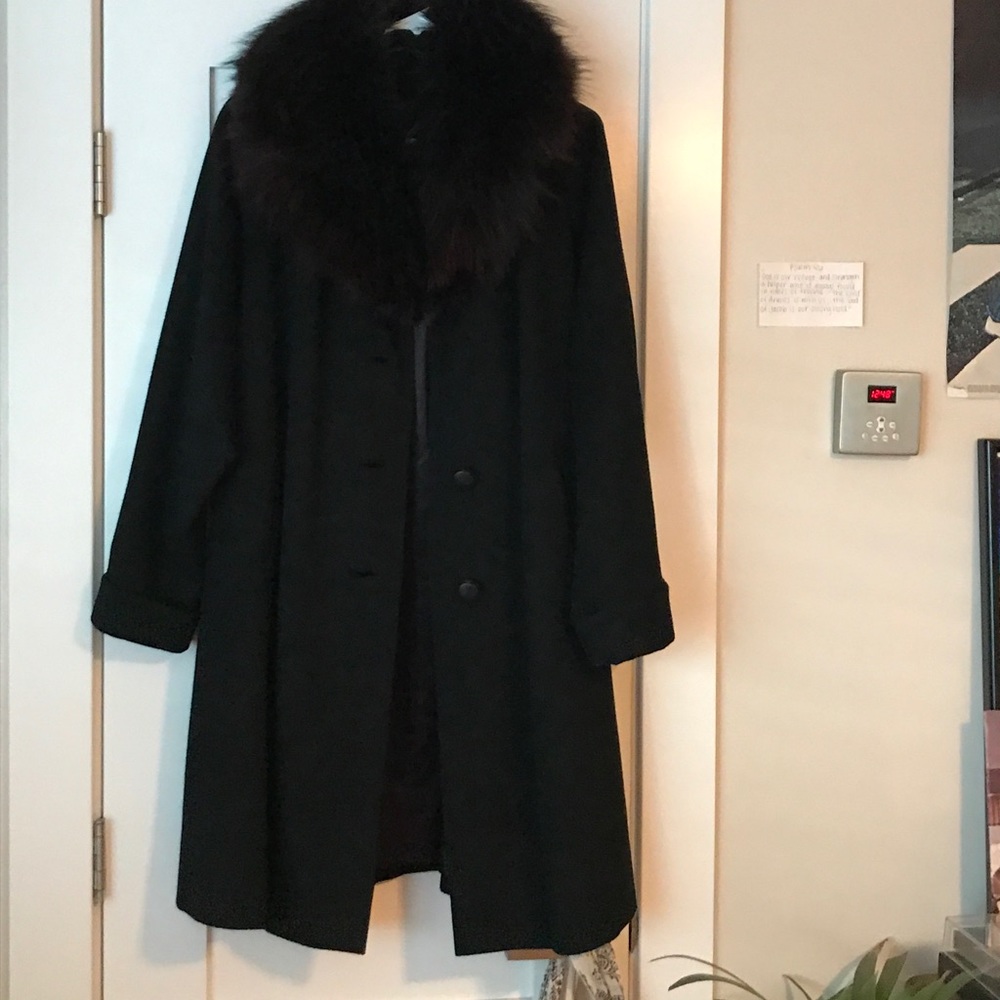 1950s Vintage Fur Coat